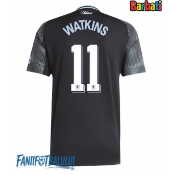 Aston Villa Ollie Watkins #11 Tricou Fotbal Replică 2025-26 Barbati Deplasare